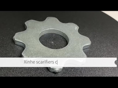 8 τοποθετημένα αιχμή flails TCT βολφραμίου κοπτών ανασκαπτήρων σημείου καρβίδιο για τη μηχανή άλεσης ανασκαπτήρων