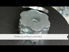 6pt κόπτες ανασκαπτήρων κοπτών καρβιδίου TCT στις συγκεκριμένες πλανίζοντας μηχανές ανασκαπτήρων και άλεσης