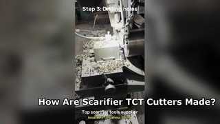 Scarifier TCT Carbide Cutters κατασκευασμένοι για να διαρκέσουν